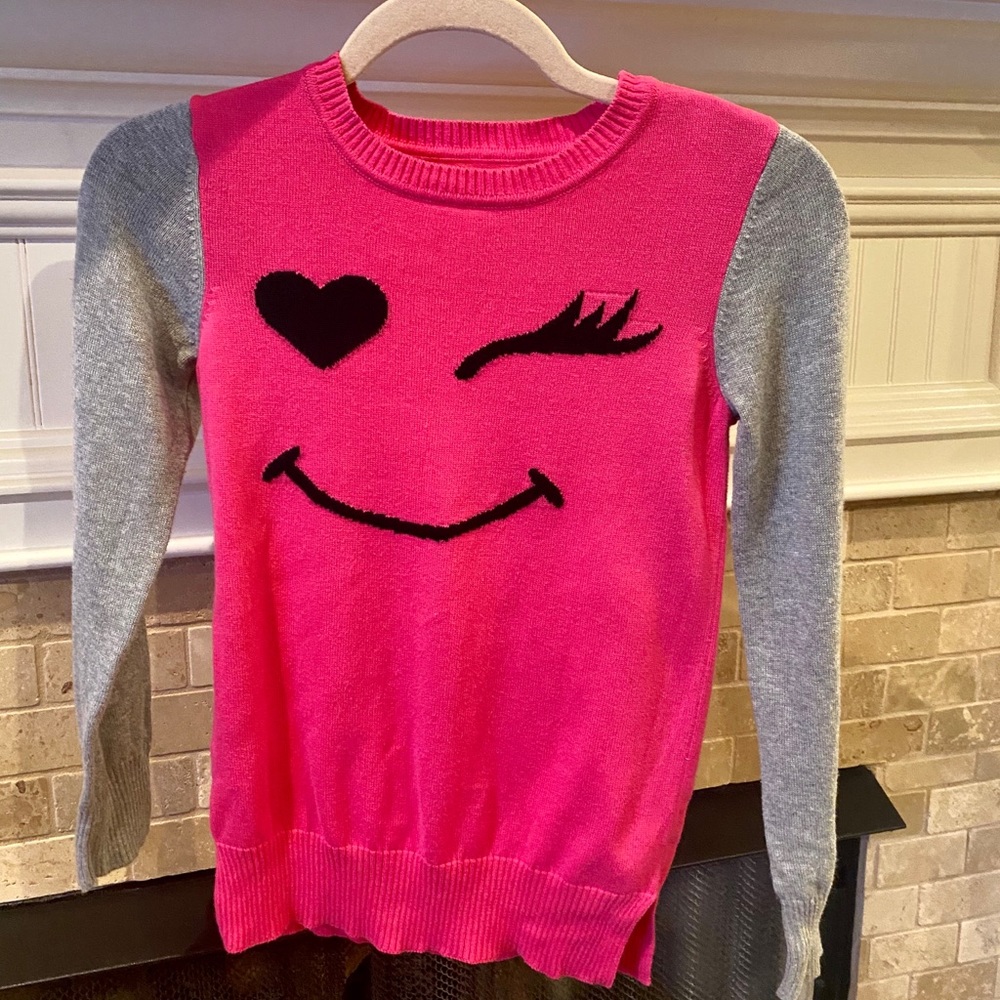Adorable Girl Sweater Perfect for Valentine’s Day!